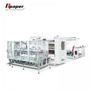 China High Productivity Air Consumption 160-200L/min V Folder Machine for Facial Tissue Folding on sale