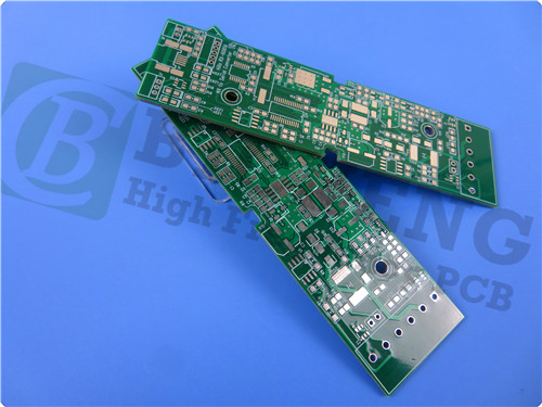 12-Layer Rigid PCB with 370HR Base Material, 1.6mm Thickness, Green Solder Mask, and ENIG Finish