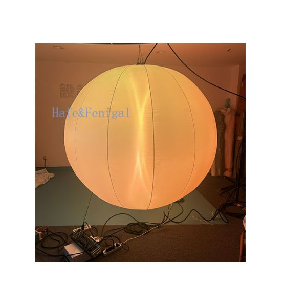 Premium RGBW Inflatable Event Light Balloon with Multiple Color Modes and Soft Glow Design