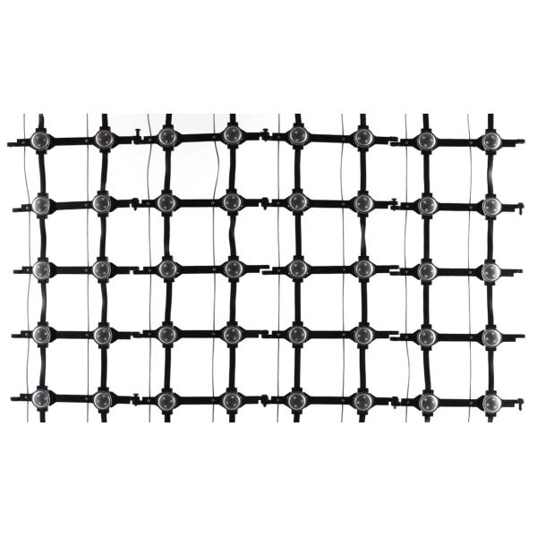 Shopping Mall P143 DC12V Mesh Advertising Billboard Glass Window Curtain Video Wall Transparent Led Display Screen