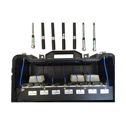 Adjustable Output Power each 7 Bands Bulit-in Battery Mobile Phone Signal Jammer cellular jammer