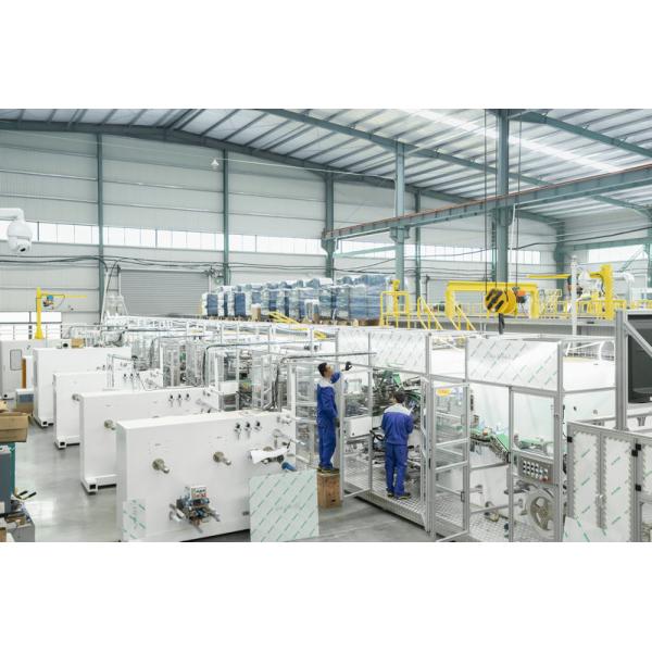 Full Servo 280KW 450pcs/Min Diaper Manufacturing Machine