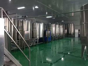 China SS316L Milk Production Line , Dairy Processing Equipment For Fresh Milk Project on sale