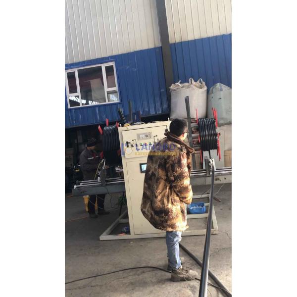 PE Pipe Coiler With Tube Making Machine Pipe Extruder