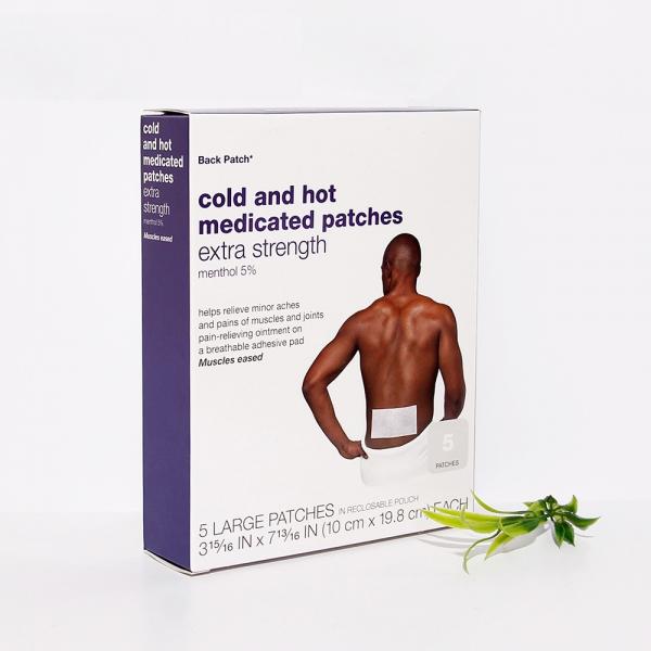 Buy cold and hot medicated patches pain relief patches for pain relief for men and women at wholesale prices