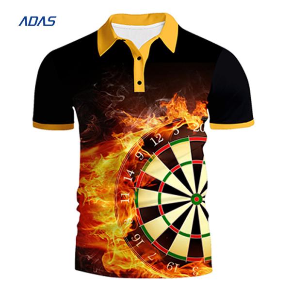 160gram Sublimation Sweat Wicking Dart Shirt Jersey Quick Dry For Adults Personalised