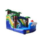 2020 new design cheap used inflatable colorful water slide for sale kids and