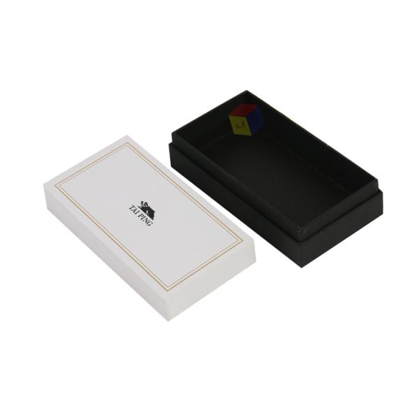 Luxury Rigid Paper Cardboard Custom Logo Lid And Base Box Gift Packaging