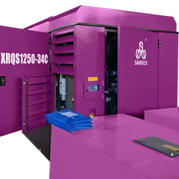 Water Well Air Compressor Machine High Efficiency Air Compressor Stationary Diesel Air Compressor Screw