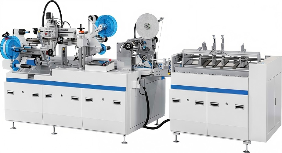 LY-600SFT-3 Multi-function Double-Sided Tape Application Machine for Folding Boxes Tape Applicator Machine Tape Pasting Machine