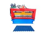 PLC Program Corrugated Roof Sheet Making Machine Automatic Producing With Hand