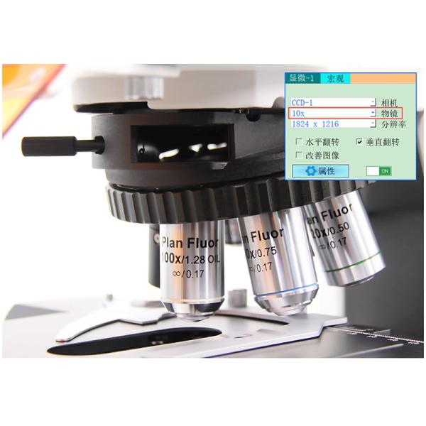 M12.5850 Compound Optical Microscope Biological Bf 2d Xyz Motorized