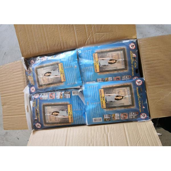 Easy Fix Adjustable Door Mosquito Net Durable Magnetic Polyester Screen Door