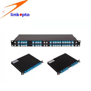 China Compact Design Cwdm Multiplexer , 16 Channel Multiplexer With Monitor Pot on sale
