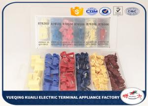 Quality 95pcs scotch connectors Terminal Assortment Kit box yellow blue red quick splice Connector for sale