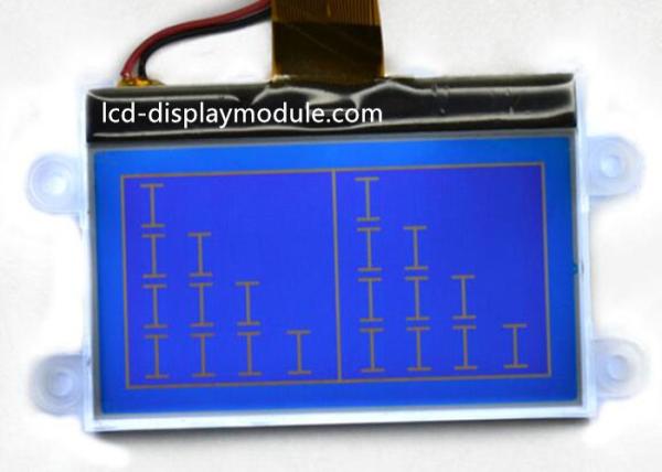 Buy Negative 128 x 64 Small LCD Module , Blue Transimissive COG STN LCD Module at wholesale prices