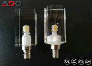 Dimmable Crystal LED Candle Light E14 E12 AC110V 4000K 4.3W EMC CE