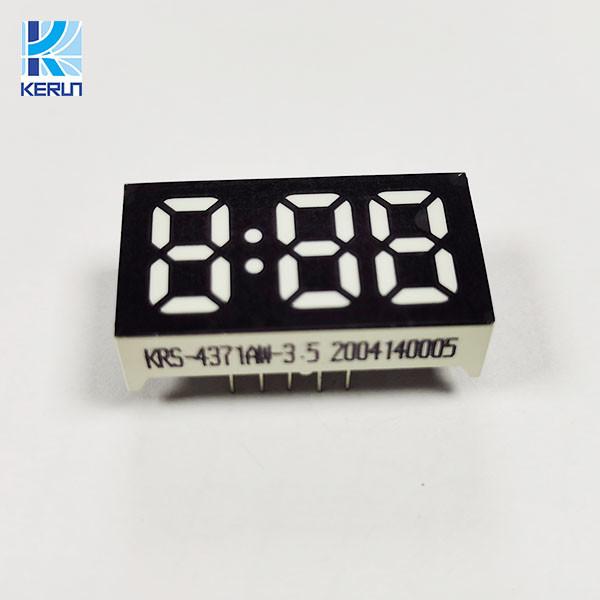 Buy 0.47 Inch Common Anode Alarm Clock LED Display Modules Three Digit at wholesale prices