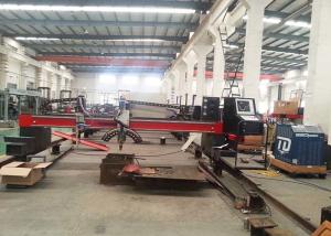 Quality Dual Side Drive Mode Panasonic CNC Plasma Gas Plate Cutter with Plasma Bevel Cutting for sale