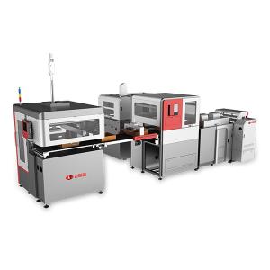 Quality High Accuracy Intelligent Rigid Box Making Machine With 20 - 25pcs/min Making big boxes for sale