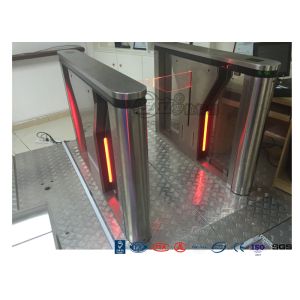 Pedestrian Intelligent Security Drop Arm Turnstile Access Control with LED