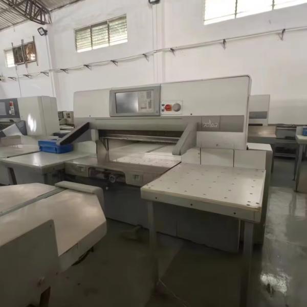 Germany Made Polar Paper Cutter 3800 KG Automatic Cutting Machine for Food Beverage