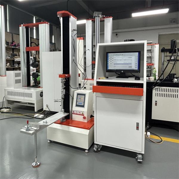 Buy Plastic Thin Film Elastic Peel Adhesion Testing Equipment 5kn Max Force Load 400w Power UTM ASTM D5458 Test Standard at wholesale prices