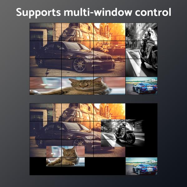 Bitvisus Professional Audio Video & Lighting 4K Video Processor with 4K60 HDMI 2.0 High Performance