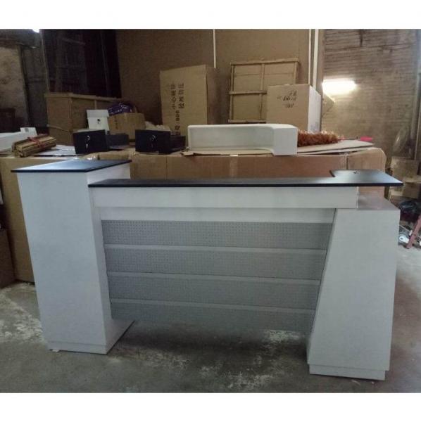 Used Beauty Salon Furniture Front Desk Cheap Checkout Counter Luxury Reception Table