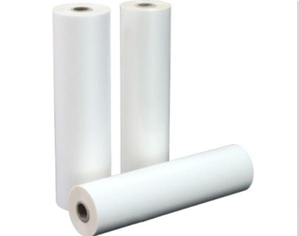 Buy PET Thermal Lamination Film MATT / GLOSSY With EVA For Paper Sheet Surface Protective at wholesale prices