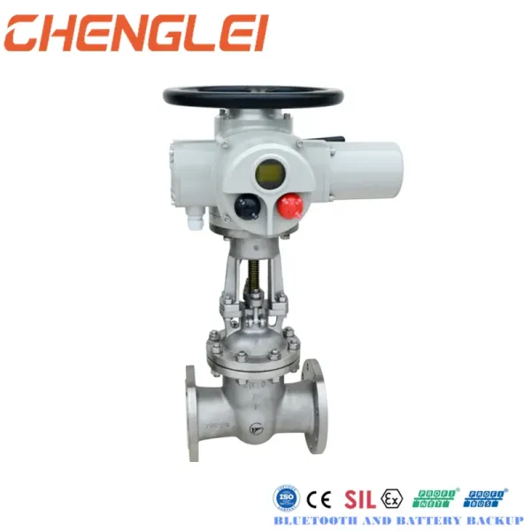 CE Modbus High Speed Non Invasive Modulating 24r/Min Electric Valve Actuator for Gate Valve