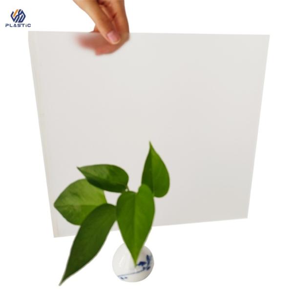 High Impact Resistance Acrylic Frosted Sheet Industrial Frosted Perspex Sheet
