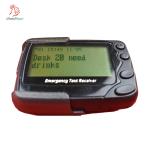 wireless waiter wearing service call alphanumeric 2 lines text pager hanging