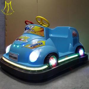 China Hansel Outdoor playground plastic children toys and battery bumper car amusement park equipment on sale