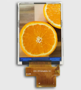 Customized 2.4 Inch TFT LCD Screen with 18PIN Soldering FPC and SPI Interface for Industrial Control
