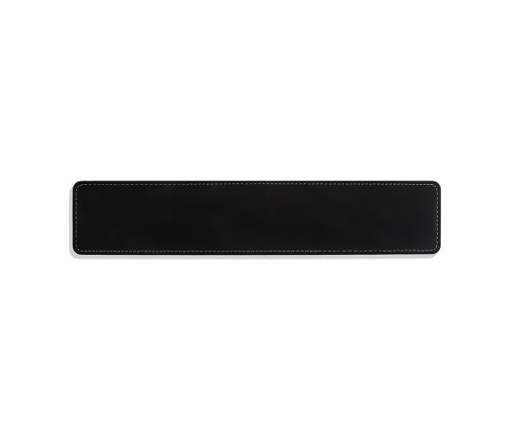 Ergonomic design wrist rest for keyboard with antimicrobial lycra protection and