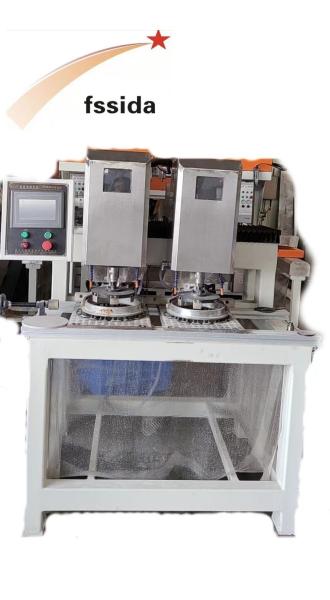 Buy Customizable CNC Glass Double-Head Drilling Machine Simple and Easy-to-Operate Design at wholesale prices