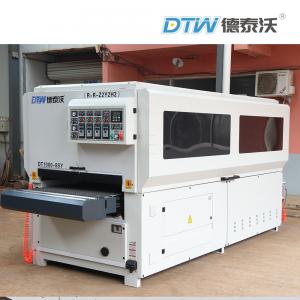 Quality DTW Wood Brush Sanding Machine Industrial Wide Belt Sanders For Door Surface Finishing for sale
