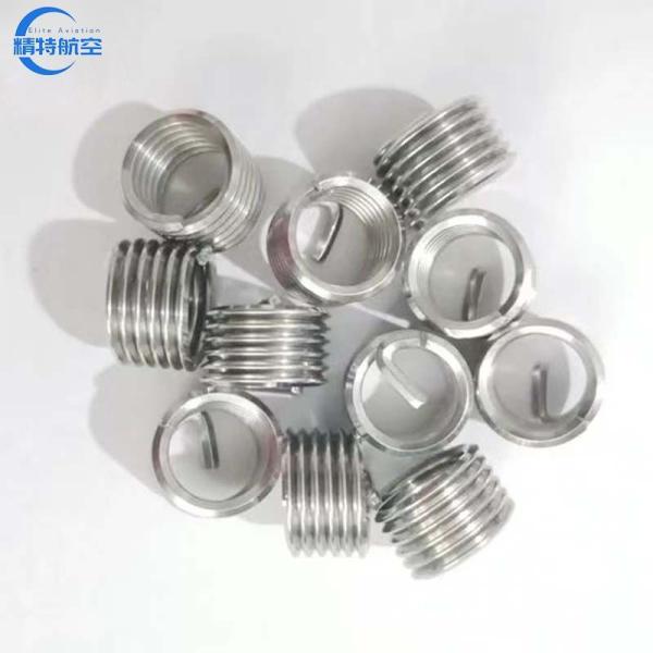 Nickel Plated Thread Reinforcement Screw Lock Thread Insert for Wood Non-Customized and Long-Lasting