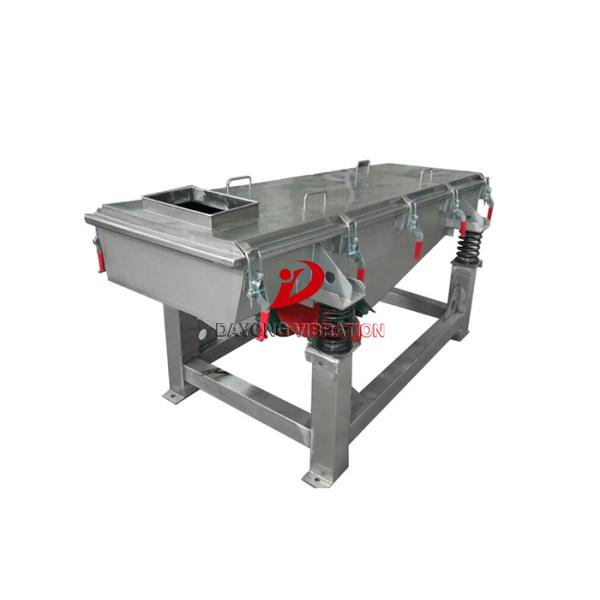 Quality Durable No Pollution Environmental Protection Power Linear Vibrating Screen for sale