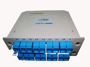 Quality OEM ODM 1x32 Fiber Splitter SC PC Plug Box High Isolation For FTTH for sale