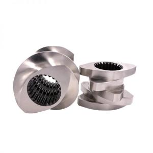 Quality Parallel Twin Segment Screw For Plastic Extruder Machine for sale