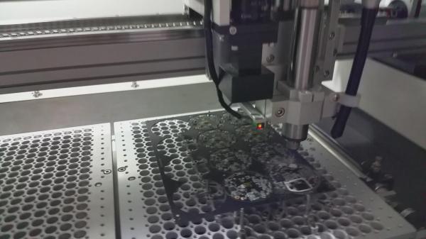Buy Dual Manual Loading Pcb Prototyping Machine Pcb Router Thickness 0.4mm - 4mm at wholesale prices