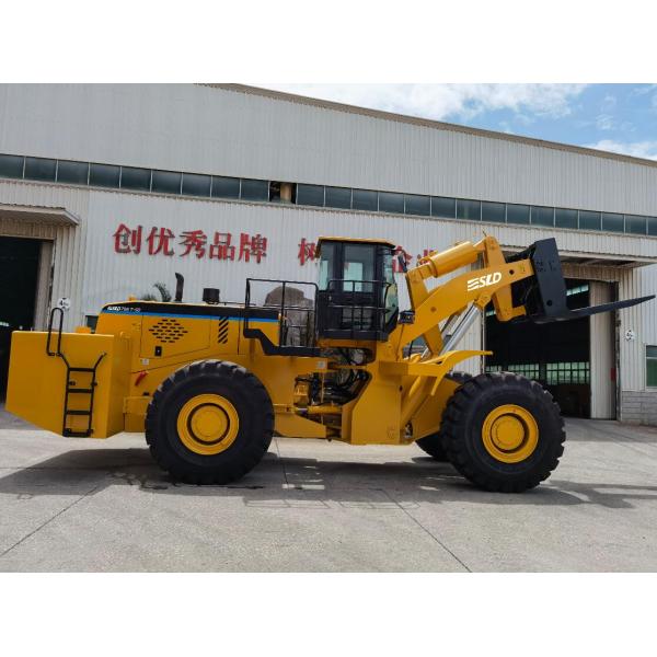 50 Tons Forklift Loader Rated Load 50000kgs For Heavy Marble Block In Quarry