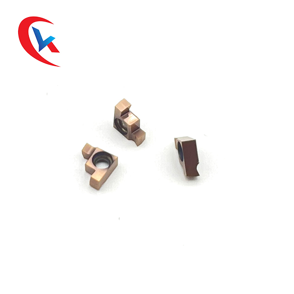 GER-A PVD Coating Carbide Grooving Inserts With HRA 91.8 Hardness
