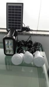 China Hot-seeling in Africa rechargeable New energy 4W DIY solar home lighting kits with 3 led light for 3 rooms lighting on sale