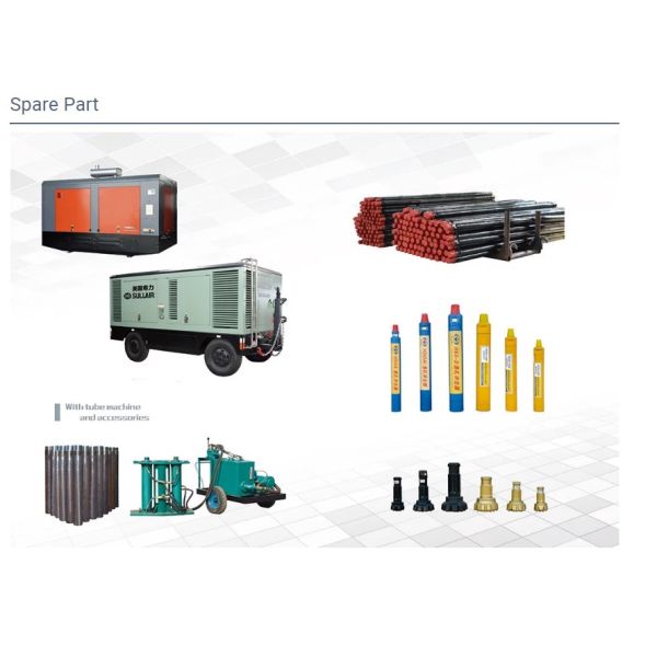 350m Deep Crawler Mounted Drill Rig Multifunctional Dth Borehole