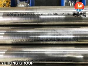 Quality Bright Surface Nickel Alloy Pipe 600 Round Bar ASTM B166 UNS N06600 for sale