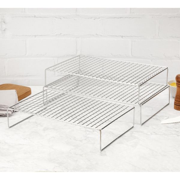 Triple Layer Cake Cooling Rack Grill Mesh Baking Grill