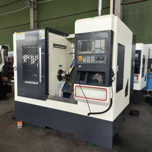 Slant Bed Tck40 Hydraulic Chuck Cnc Turning Lathe Machine